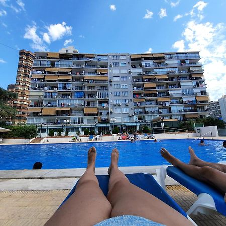 Happy Loix Wifi Aa Garage Piscina Benidorm Eksteriør billede
